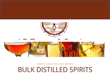 Tablet Screenshot of bulkspirits.com